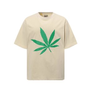 Gallery Dept Leaf Graphic Beige T-Shirt