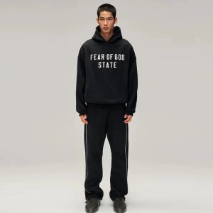 Fear of God FOG State Black Hoodie Sweater