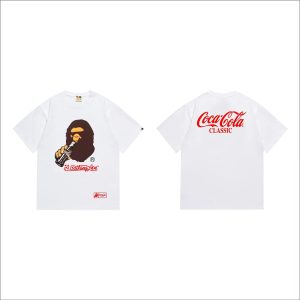 A Bathing Ape Coca Cola White T-Shirt