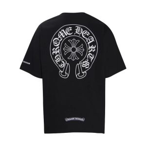 Amiri Chrome Hearts Black Graphic Print T-Shirt