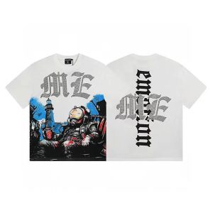 Mixed Emotion Graphic White T-Shirt Men Streetwear