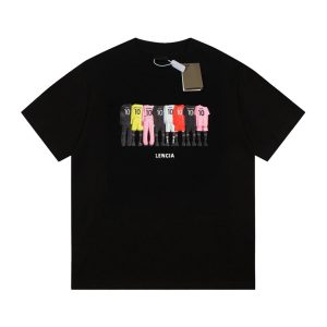 Balenciaga Black Number 10 Soccer Graphic T-Shirt