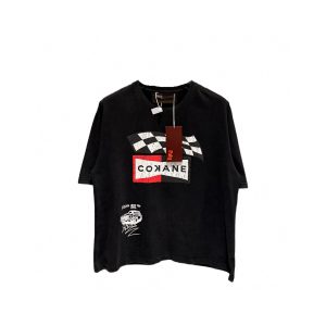 Play Hollywood Graphic Print Black Cotton T-Shirt