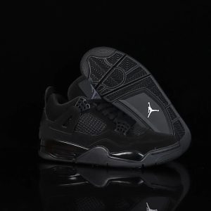 Nike Air Jordan 4 Retro Black Cat Basketball Shoes