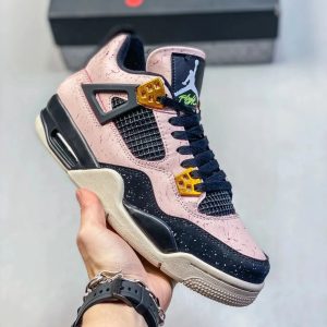 Nike Retro Pink Basketball Sneakers for Men