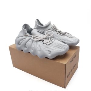 Adidas Yeezy 450 Gray Mesh Running Shoes