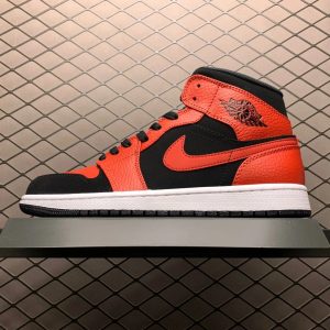 Nike Air Jordan 1 Red Black High Top Sneakers