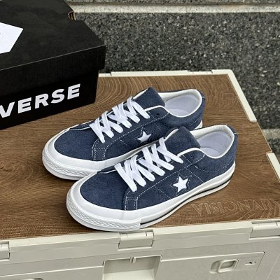 Converse Navy Star Low Top Canvas Sneakers - Buy at Kakobuy Spreads