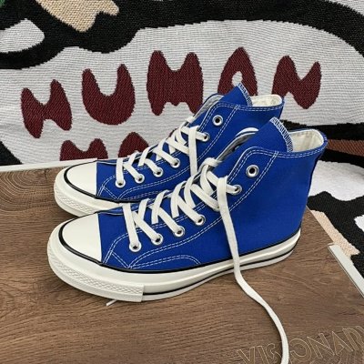 Converse Chuck 70 Blue High Top Canvas Unisex Sneakers - Buy at Kakobuy Spreads