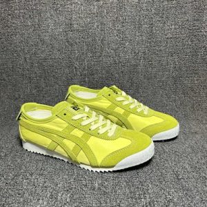 Onitsuka Tiger Yellow Retro Low Top Sneakers
