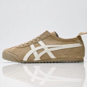 Onitsuka Tiger Beige White Retro Casual Sneakers