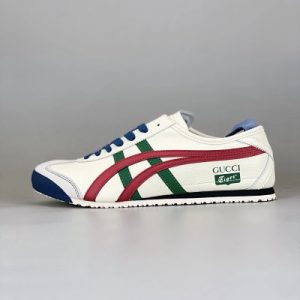 Onitsuka Tiger Mexico 66 White Green Red Sneakers