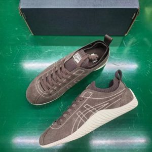 Onitsuka Tiger Brown Casual Lace-Up Sneakers
