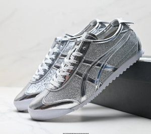 Onitsuka Tiger Mexico 66 Silver Sneakers