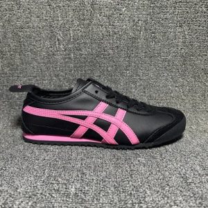 Onitsuka Tiger Black Pink Retro Casual Sneakers